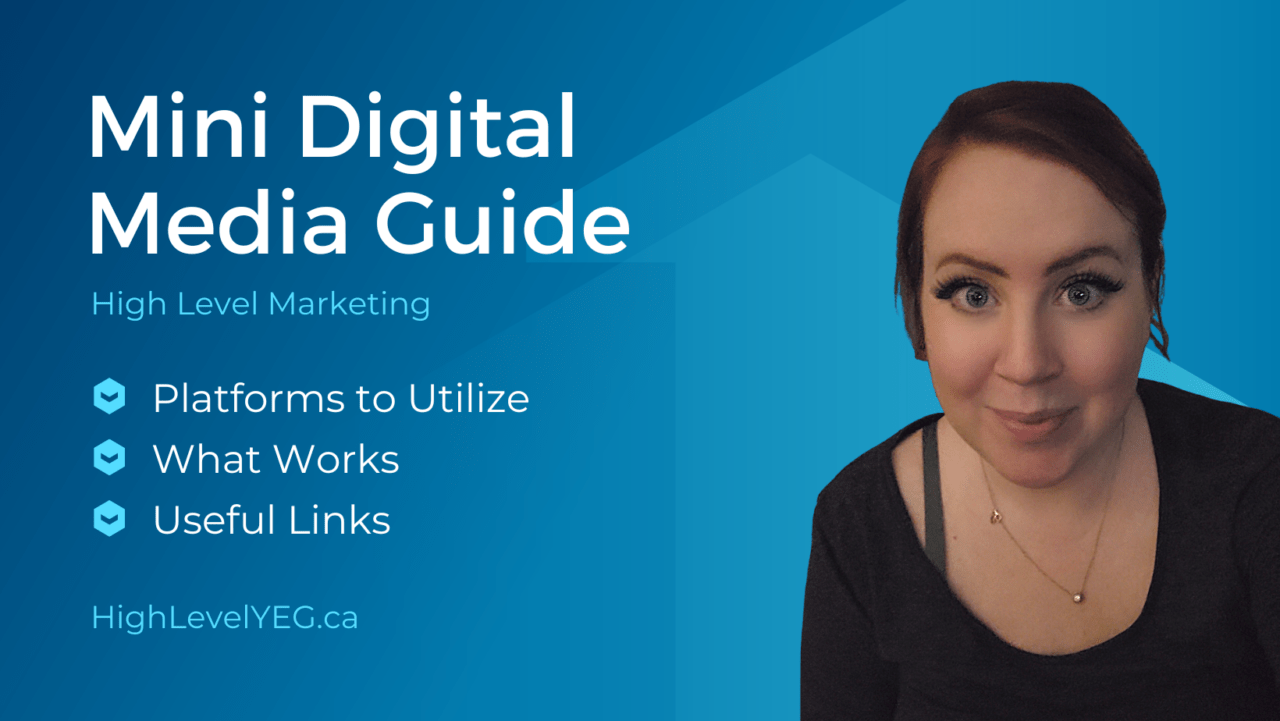 Mini Digital Media Guide High Level Marketing Inc.