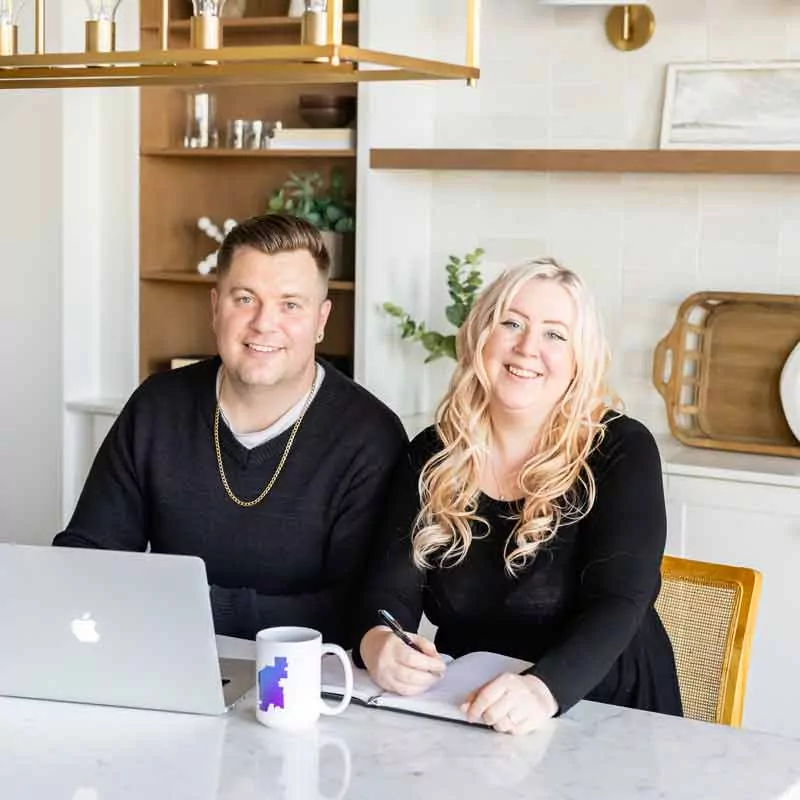 Chris & Sarah, founders of High Level Marketing Edmonton