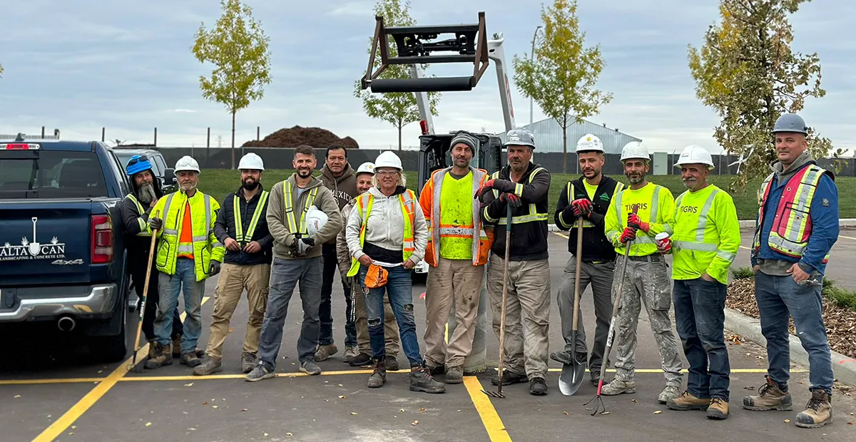local landscaping team photo